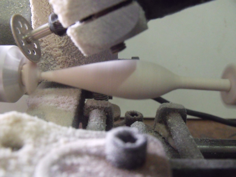 making fishing floats lathe